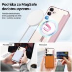 Torbica Magsafe Lux Bi Fold za Samsung S918B Galaxy S23 Ultra ljubicasta - Slika 5
