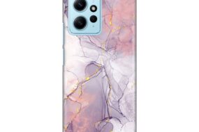 Torbica Silikonska Print za Xiaomi Redmi Note 12 4G (EU) Pink Marble