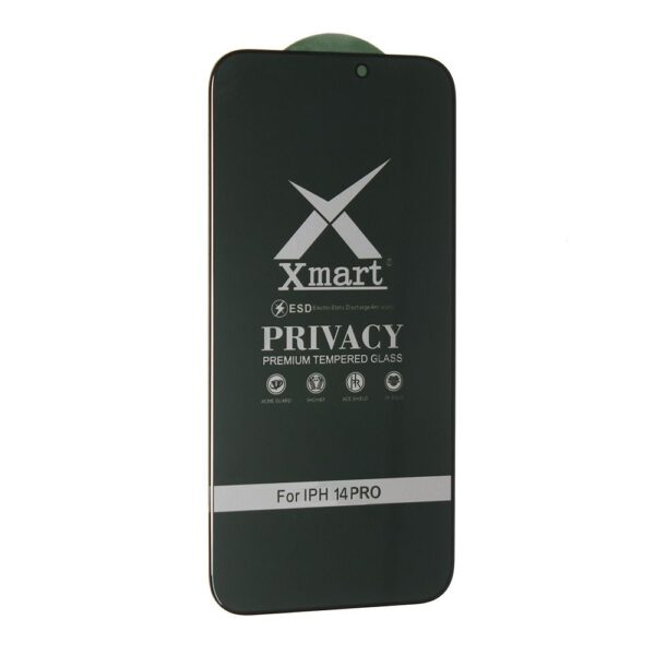 Zastitno Staklo Tempered glass X mart 9D Privacy za iPhone 14 Pro 6.1