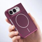 Torbica Magsafe Shield za iPhone 18 Duo zlatna - Slika 4