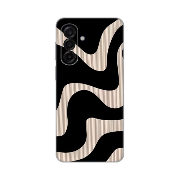 Torbica Silikonska Print Skin za Samsung A175F/A185F Galaxy A17/A18 Black Flow
