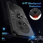 Torbica Hard Ring za Honor Magic 7 Lite tamno siva - Slika 3