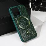 Torbica Magsafe Glam za iPhone 13 Pro 6.1 zelena - Slika 3