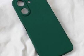 Torbica Teracell Soft Velvet za Xiaomi Redmi 13C tamno zelena