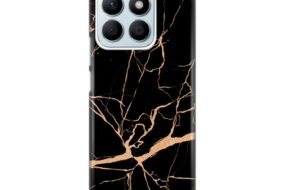 Torbica Silikonska Print za Honor X8b All Black