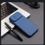 Torbica Nillkin CamShield Pro za iPhone 16 Pro 6.3 plava - Slika 3