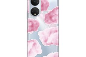 Torbica Silikonska Print Skin za Honor X7 Pink Clouds