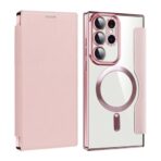 Torbica Magsafe Lux Bi Fold za Samsung S918B Galaxy S23 Ultra roze - Slika 7