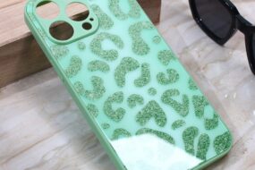 Torbica Shiny glass za iPhone 13 Pro Max 6.7 svetlo zelena