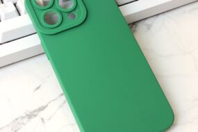 Torbica Silikon Pro Camera za iPhone 15 Pro Max 6.7 tamno zelena