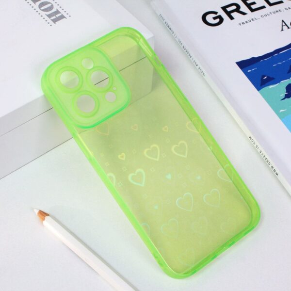 Torbica Heart Color IMD za iPhone 14 Pro Max 6.7 svetlo zelena