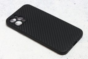 Torbica Carbon fiber za iPhone 12 Pro 6.1 crna