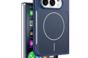 Torbica Magsafe Shield za iPhone 18 Duo tamno plava