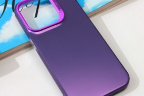 Torbica Clear za iPhone 15 Pro 6.1 ljubicasta