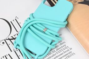 Torbica Crossbody za iPhone 15 6.1 mint