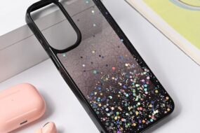 Torbica Frame Glitter za Samsung A165F Galaxy A16 crna