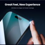 Zastitno staklo Tempered glass Nillkin Guardian Privacy za iPhone 17 Pro Max 6.9 (sa kalupom) - Slika 2