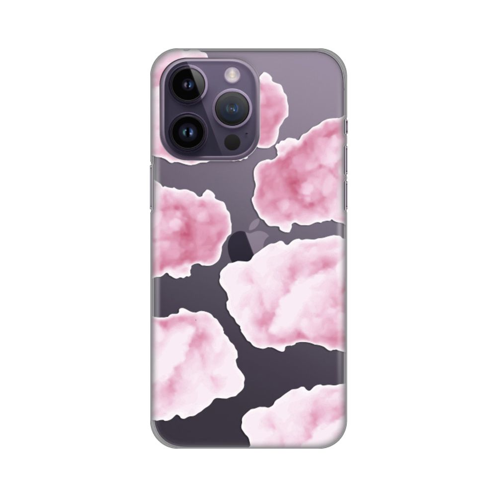 69628bdd-a743-4329-987d-e79808b335b0-torbica-silikonska-print-skin-za-iphone-14-pro-max-67-pink-clouds-180382-277379_w1000 Torbica Silikonska Print Skin za iPhone 14 Pro Max 6.7 Pink Clouds - Slika 1