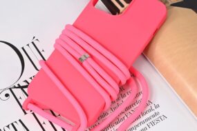 Torbica Crossbody za iPhone 13 Pro Max 6.7 pink