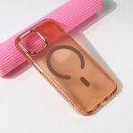 Torbica Magsafe Glow za iPhone 13/14 6.1 braon - Slika 4