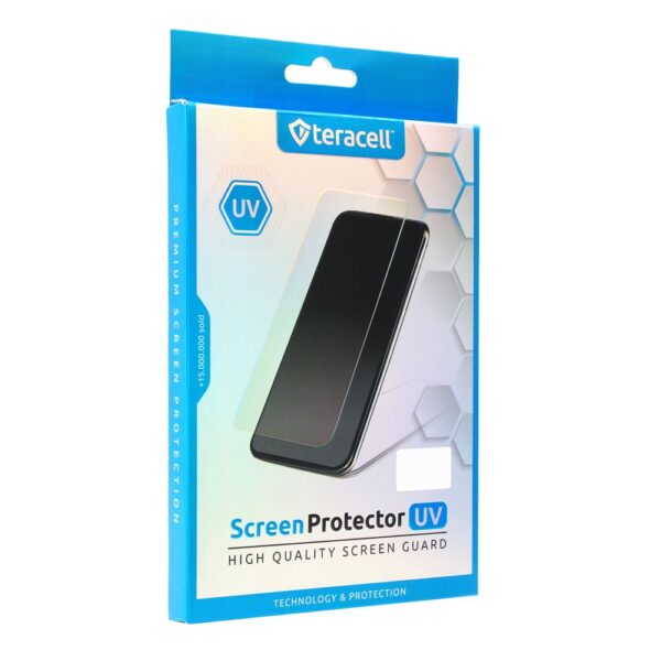 Zastitno Staklo Tempered glass Premium UV Glue Full Cover + Lampa za Samsung S921B Galaxy S24