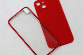 Torbica Slim 360 Full za iPhone 13 6.1 crvena