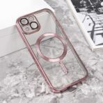 Torbica Magsafe Lux za iPhone 13 6.1 roze - Slika 5