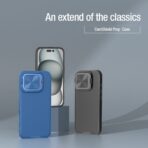 Torbica Nillkin CamShield Prop Magnetic za iPhone 16 Pro 6.3 crna - Slika 4