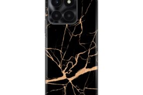 Torbica Silikonska Print za Honor X6a All Black
