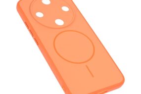 Torbica Magsafe Matte Line za Honor Magic 8 Lite narandzasta