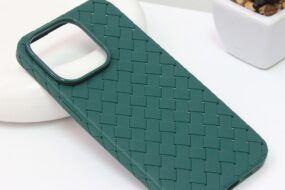 Torbica Weave case za iPhone 14 6.1 Pro zelena