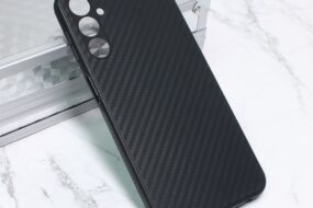 Torbica Carbon fiber za Samsung A245F Galaxy A24 4G crna