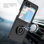 Torbica Frosted Shockproof za Samsung F741B/F761B Galaxy Z Flip 6/7 FE 5G crvena - Slika 2