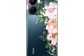 Torbica Silikonska Print Skin za Xiaomi Redmi 13C Gentle Rose Pattern