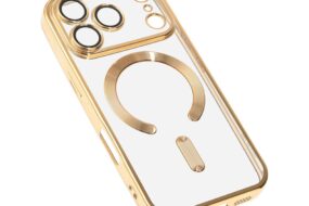 Torbica Magsafe Lux za iPhone 17 Pro/18 Pro 6.3 zlatna