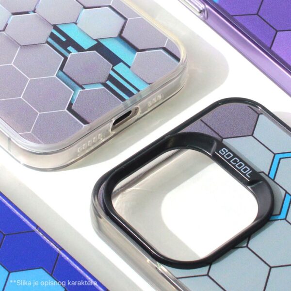 Torbica Honeycomb Color za Xiaomi Redmi 12C type 5