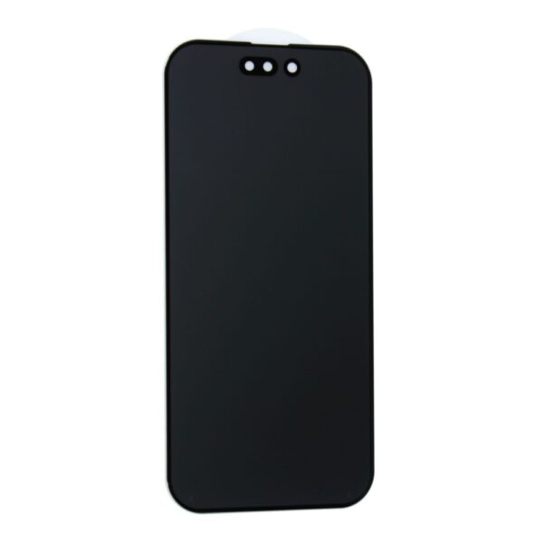 Zastitno staklo Tempered Glass Privacy 2.5D full glue za iPhone 14 Pro 6.1 crni