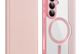 Torbica Magsafe Lux Bi Fold za Samsung S941B Galaxy S26 roze