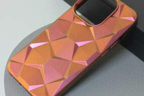 Torbica Shiny Diamond za iPhone 14 Pro 6.1 roze