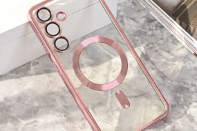 Torbica Magsafe Lux za Samsung S936B Galaxy S25 Plus roze