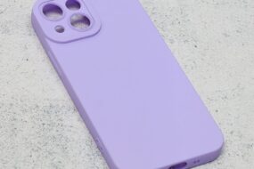 Torbica Silikon Pro Camera za iPhone 13 Mini 5.4 ljubicasta
