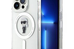 Torbica Karl Lagerfeld Hc Magsafe IML Ikonik za iPhone 15 Pro 6.1 transparent (KLHMP15LHFCKNOT)
