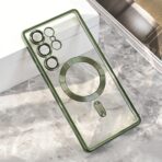 Torbica Magsafe Lux za Samsung S938B Galaxy S25 Ultra zelena