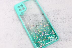 Torbica Frame Glitter za Samsung A125F Galaxy A12 mint