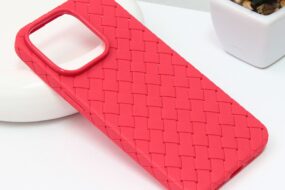 Torbica Weave case za iPhone 14 6.1 Pro crvena