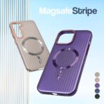 Torbica Magsafe Stripe za iPhone 11 Pro Max 6.5 ljubicasta - Slika 4