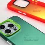 Torbica Clear za Xiaomi Redmi Note 14 Pro 5G zelena - Slika 2
