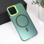 Torbica Magsafe Clear za iPhone 12 6.1 zelena - Slika 4