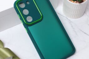 Torbica Shining Camera za Samsung S911B Galaxy S23 5G tamno zelena