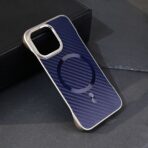 Torbica Magsafe Carbon za iPhone 13 Pro 6.1 plava - Slika 3